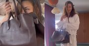 Podekscytowana Julia Wieniawa "zaciąga się" nową torebką za 25 TYSIĘCY ZŁOTYCH. "Boże, jak pachnie pięknie skórką!" (WIDEO)