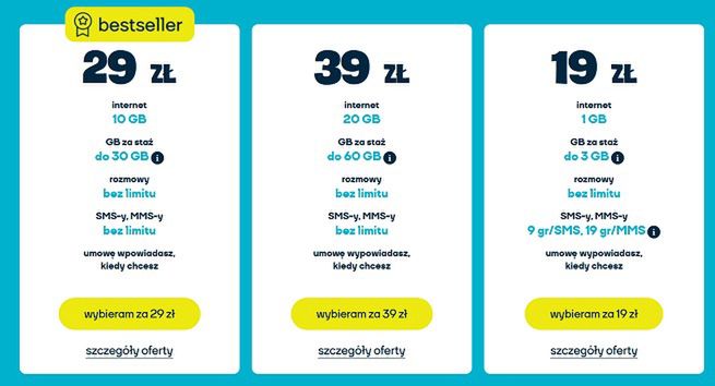 Stara oferta nju mobile