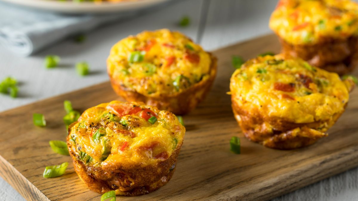 Muffiny jajeczne — śniadanie dla całej rodziny. 