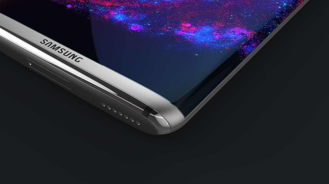 Koncept Samsunga Galaxy S8 autorstwa Steel Drake