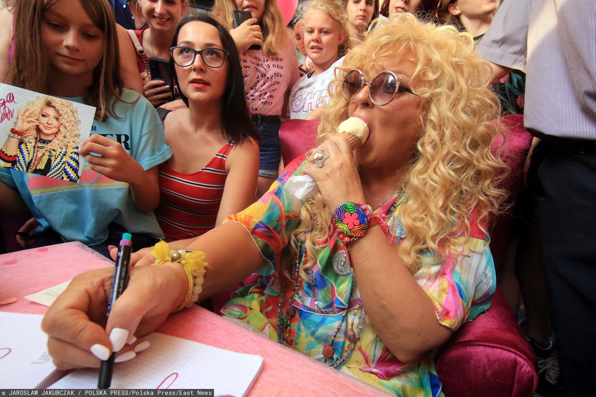 Magda Gessler promuje swoje lody "Ice Queen"