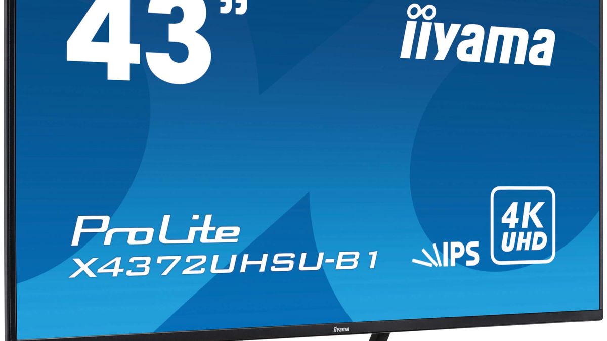 iiyama ProLite X4372UHSU-B1, fot. materiały prasowe.
