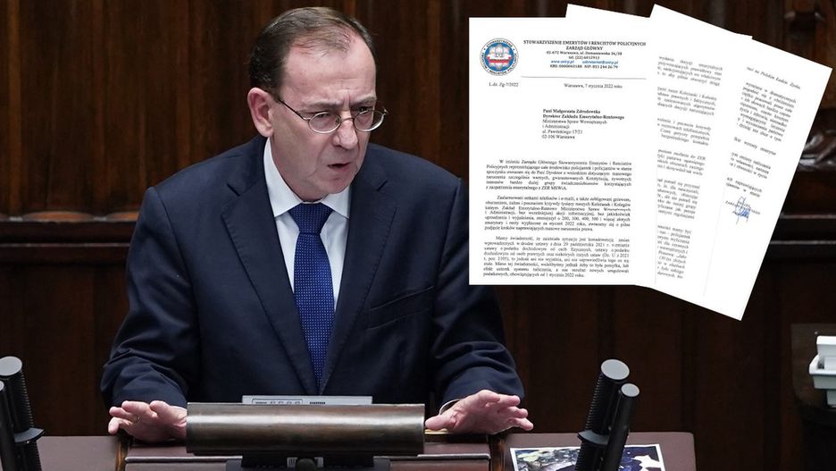 Policyjni emeryci i renciści mają żal do MSWiA za potraktowanie ich "wrzucając do jednego worka"