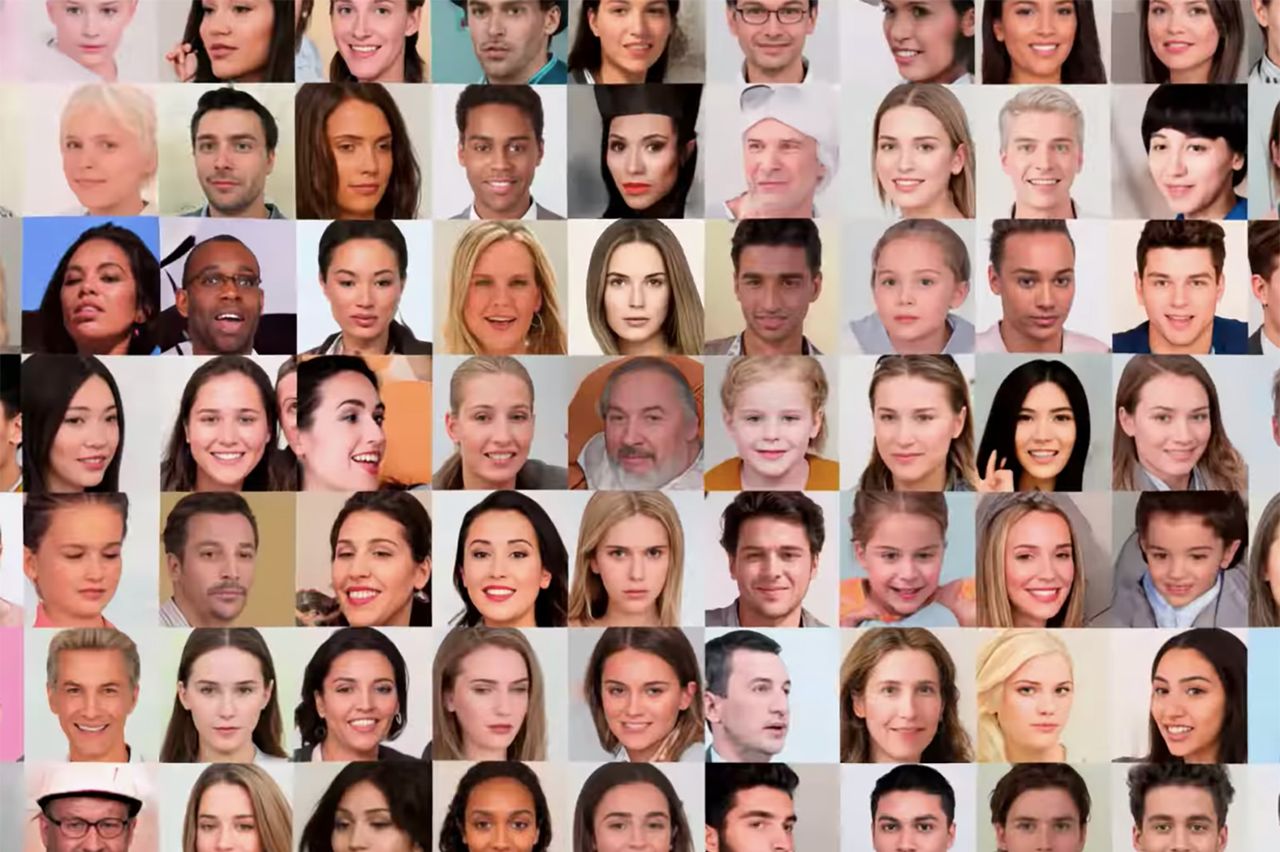 Sztuczna inteligencja stworzyła portrety nieistniejących osób