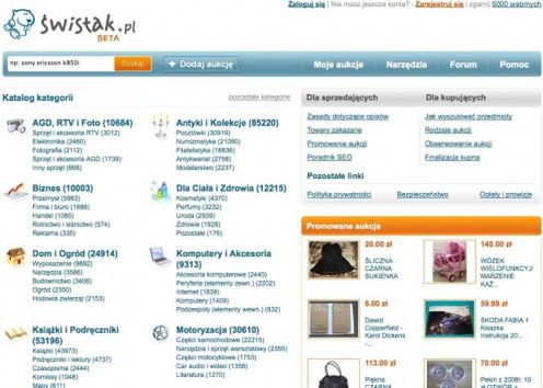 Gruntownie przebudowany Świstak.pl już działa 2