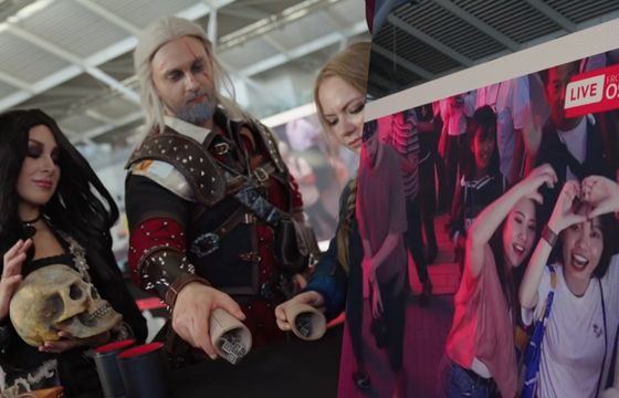 "Dzień Wiedźmina" na Lotnisku Chopina. Nietypowa akcja promocyjna