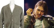 Sweter Cobaina z koncertu "MTV Unplugged" trafił na aukcję! Razem z jego włosami