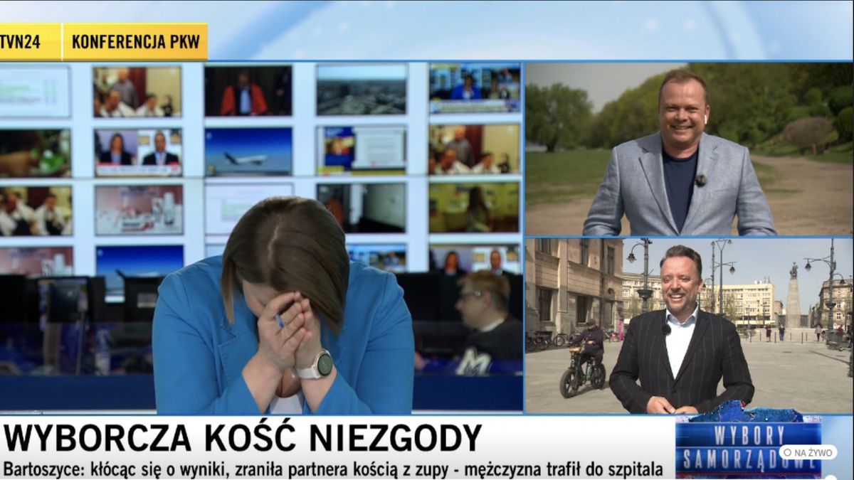 Prezenterka TVN24 wybuchnęła śmeichem