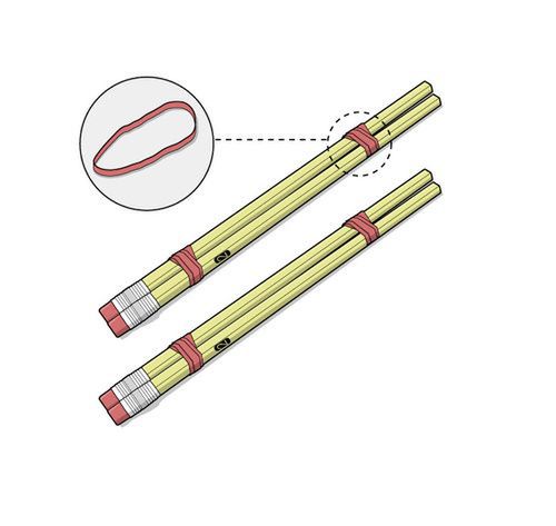 DIY: Jak zbudować kuszę z ołówków 2