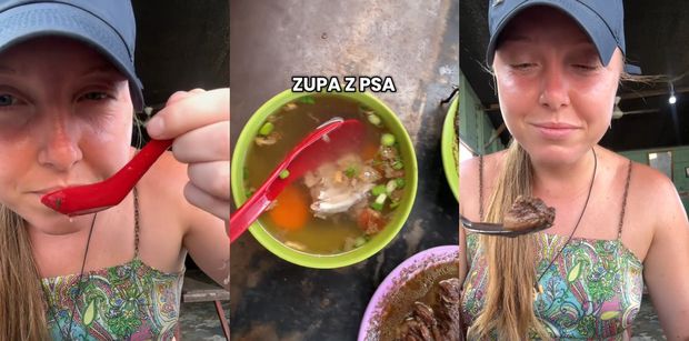 Polska influencerka ZJADŁA PSA podczas wojaży po Indonezji: "NAWET SPOKO"