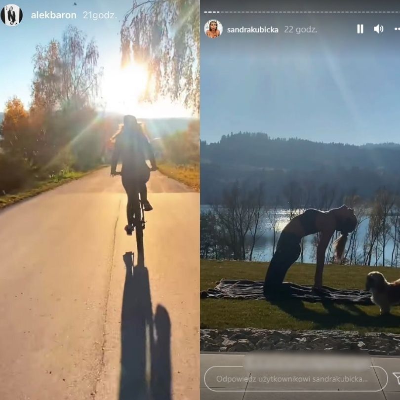 Sandra Kubicka i Baron relacjonują wypad do Czorsztyna