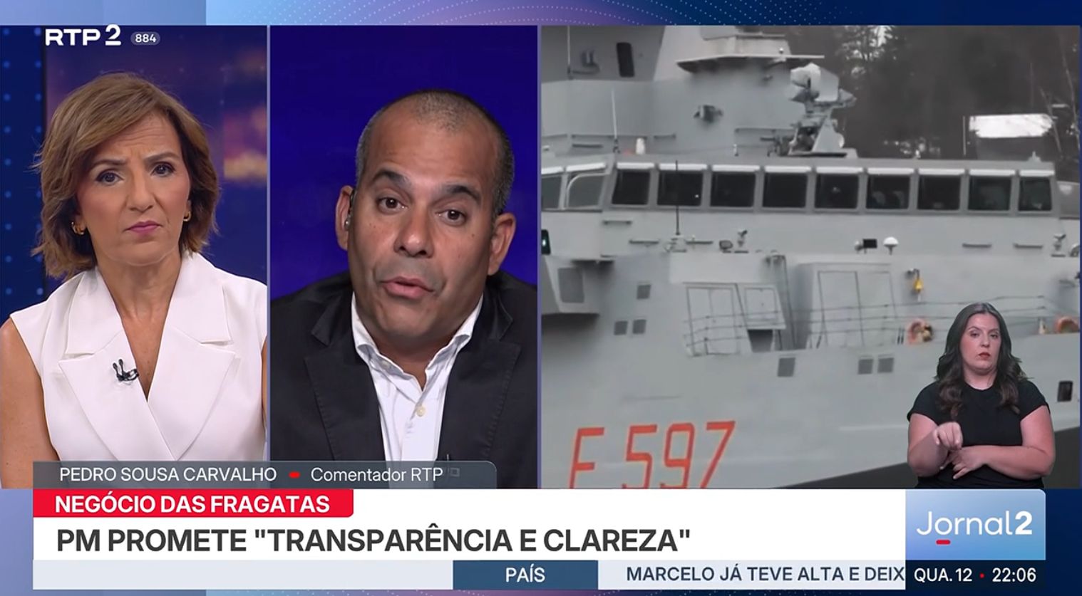 Dziennik portugalskiej telewizji RTP2