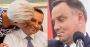 Agata Duda czule całuje męża w policzek. Słodko? (FOTO)