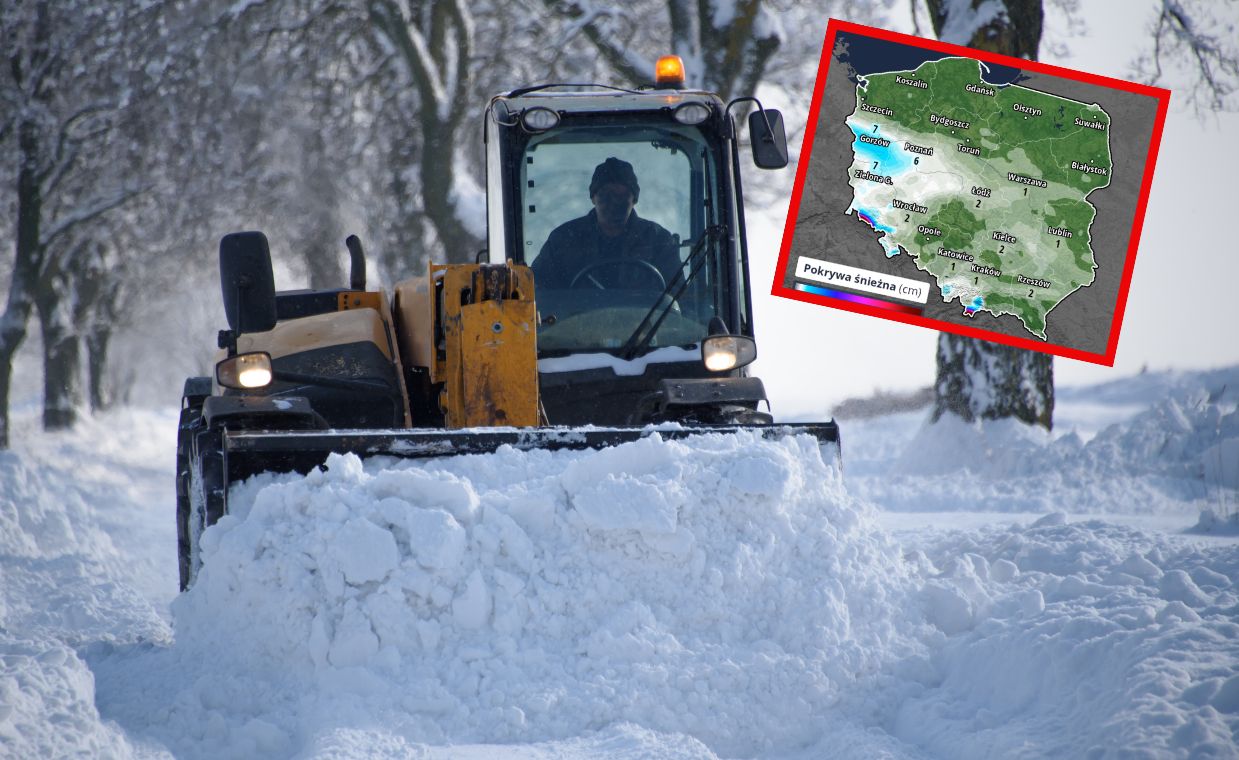 Spadnie śnieg. Wiemy, gdzie zrobi się biało