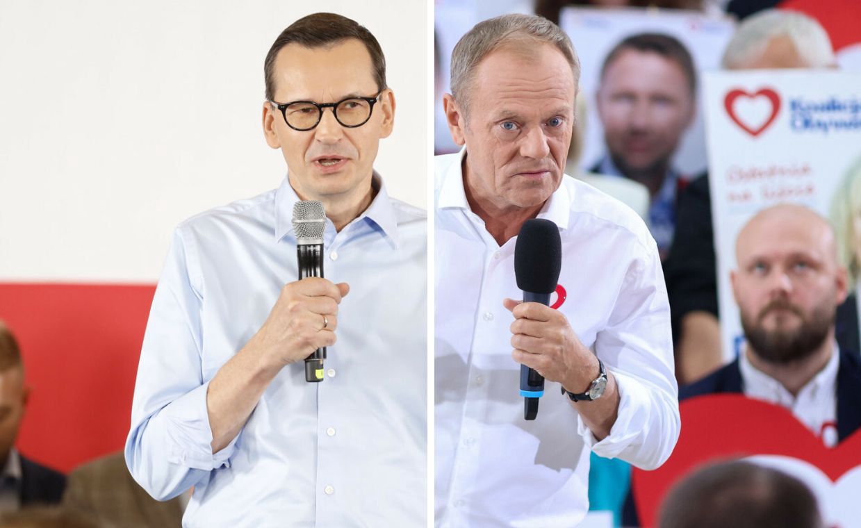 Morawiecki w opałach? Tusk ma wytknąć mu dwie rzeczy. Napięcie przed debatą TVP