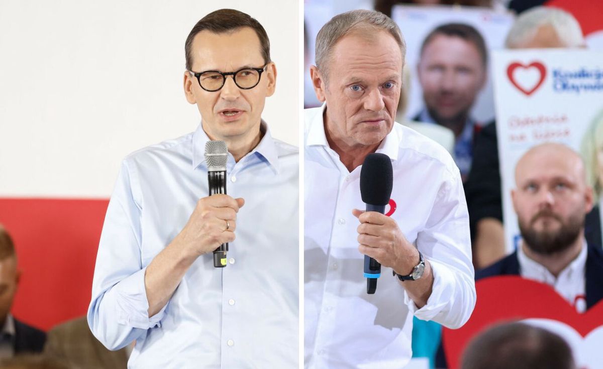 Morawiecki w opałach? Tusk ma wytknąć mu dwie rzeczy. Napięcie przed debatą TVP