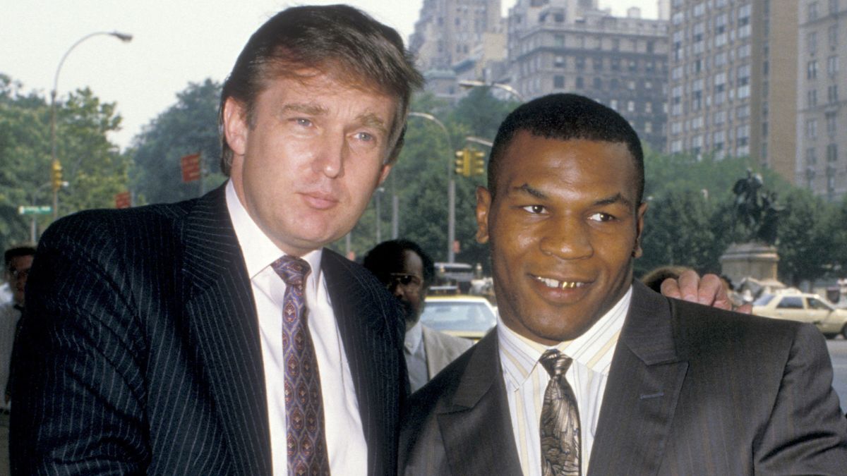 Mike Tyson wspiera Donalda Trumpa w walce z otyłością Amerykanów