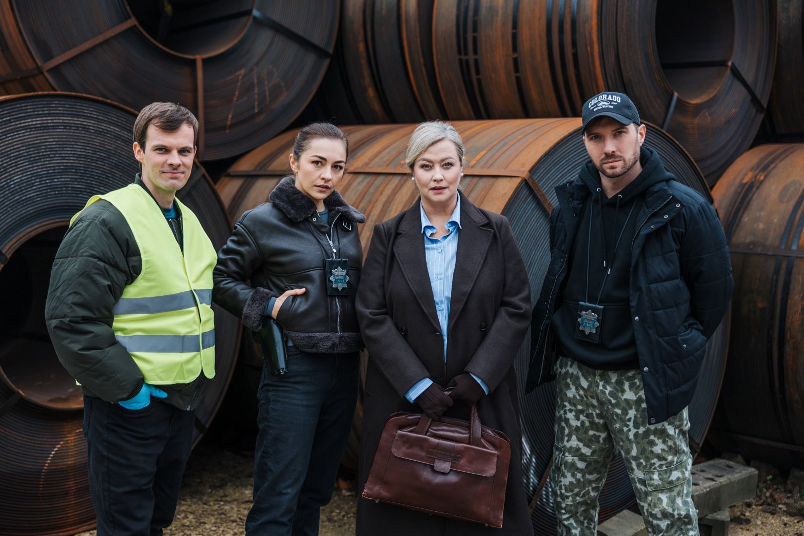 Zdjęcia z pierwszych odcinków serialu "Gliniarze. Śląsk"