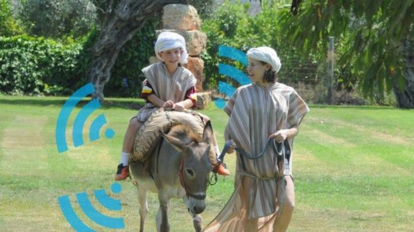 W izraelskim parku tematycznym Internet dostarczają osły 1