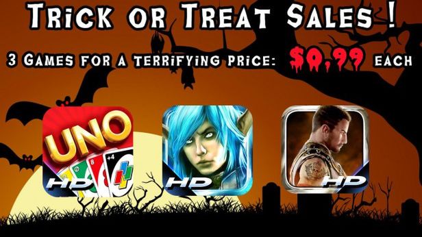 Gameloft na Halloween – obniżka cen i konkurs z iPadem 2 do wygrania 1