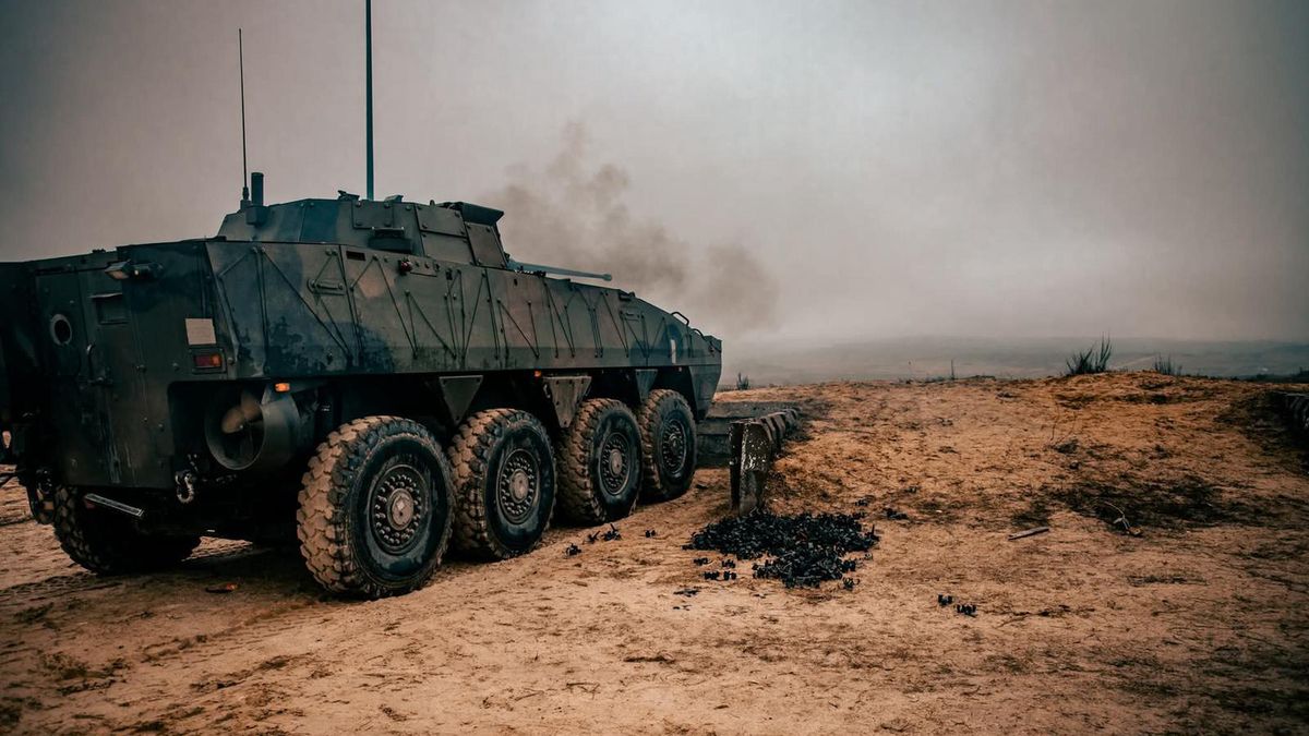 KTO Rosomak na ćwiczeniach