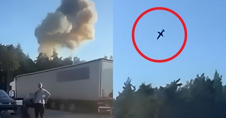 Atak tuż przy granicy z Polską. Przerażające nagranie