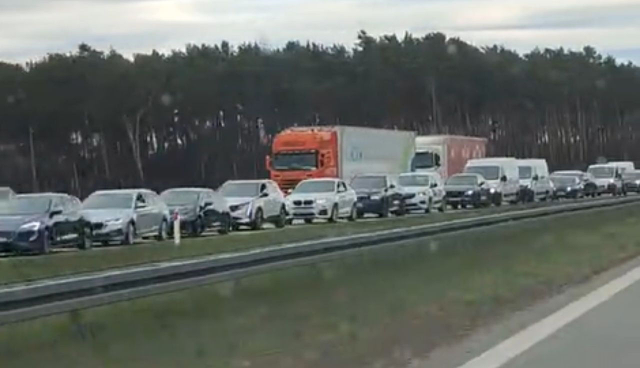 Nagranie z A1 obiega sieć. "Wytrwałości i stalowych nerwów"
