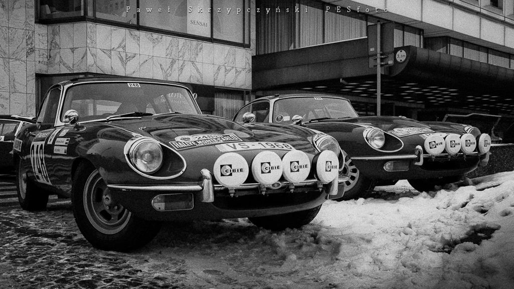 Motoryzacja na czarno-biało 8