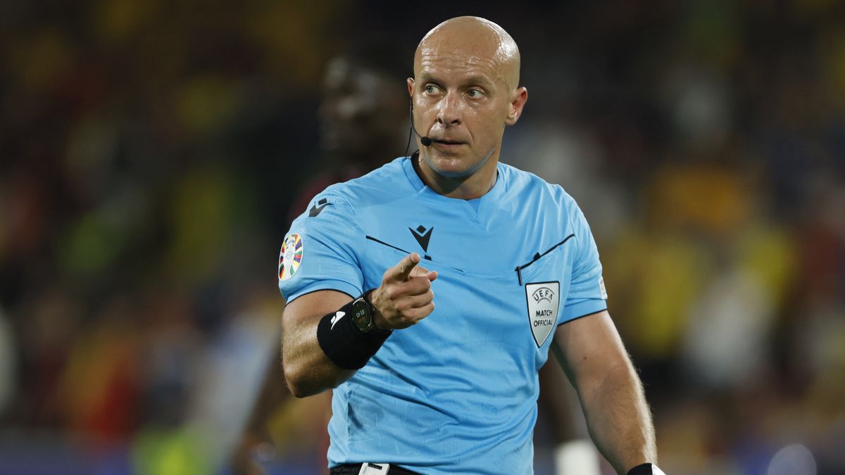 Szymon Marciniak sędziował dwa mecze na Euro 2024.
