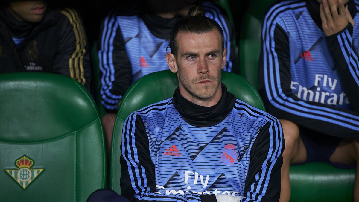 Gatreth Bale został przyłapany na wygłupach w czasie meczu.