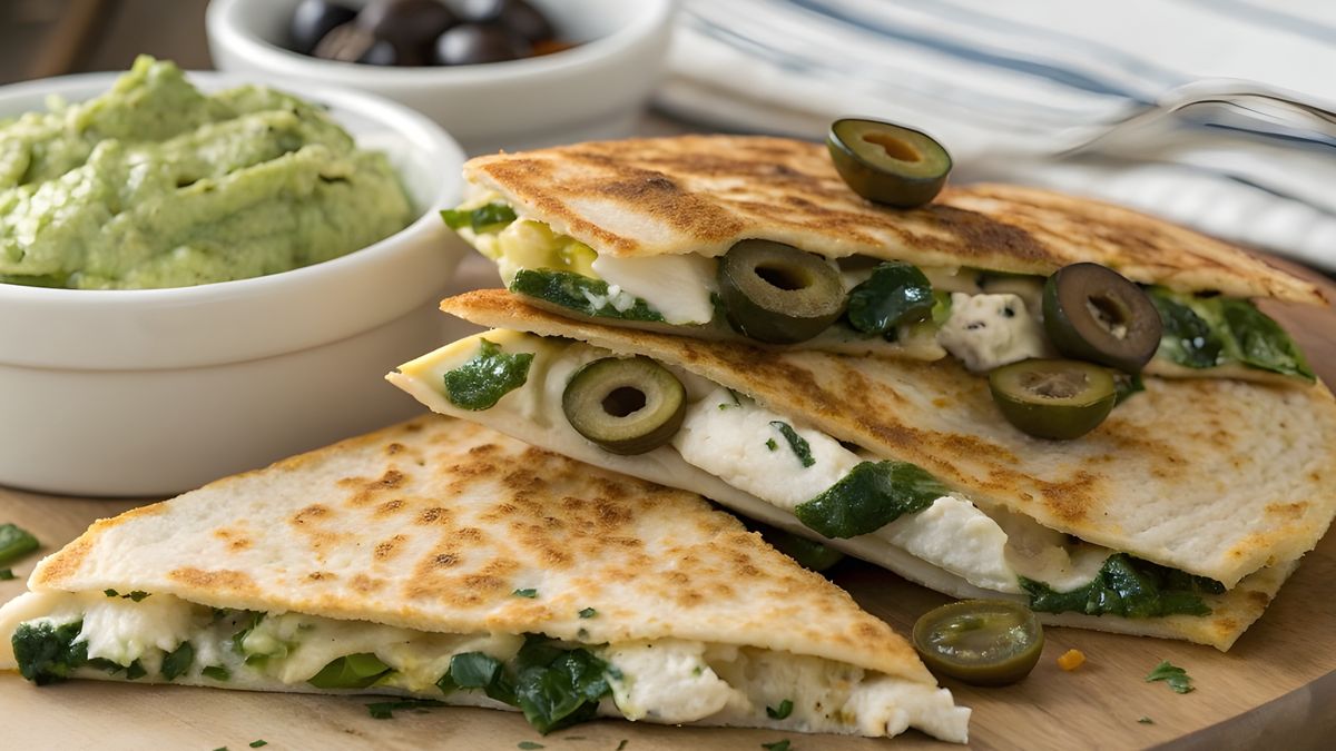 Tortilla z sałatką grecką