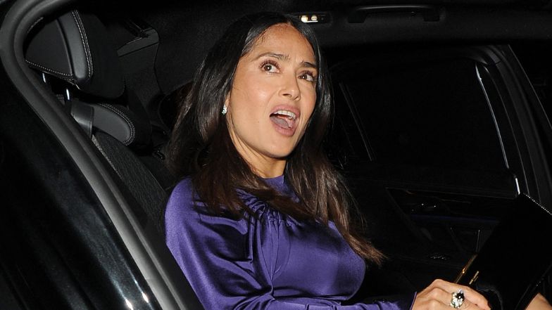 Salma Hayek zabrała 16-letnią córkę na imprezę