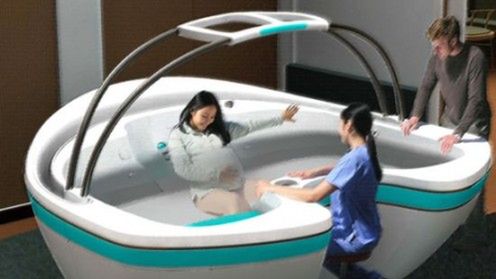 Super komfortowa wanna do porodów w wodzie 1