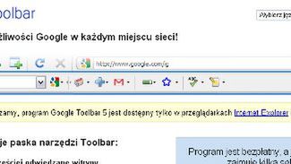 Wpadka Google - Toolbar nie działa pod Chrome 1