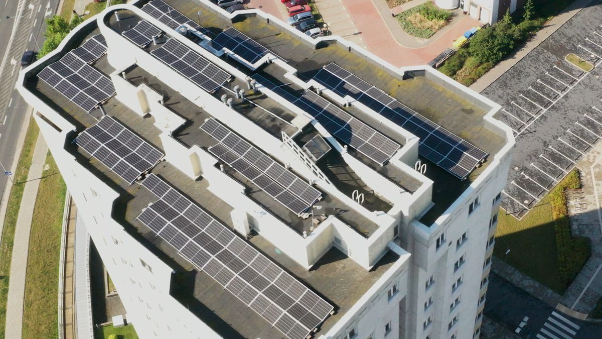 Fotowoltaika na bloku