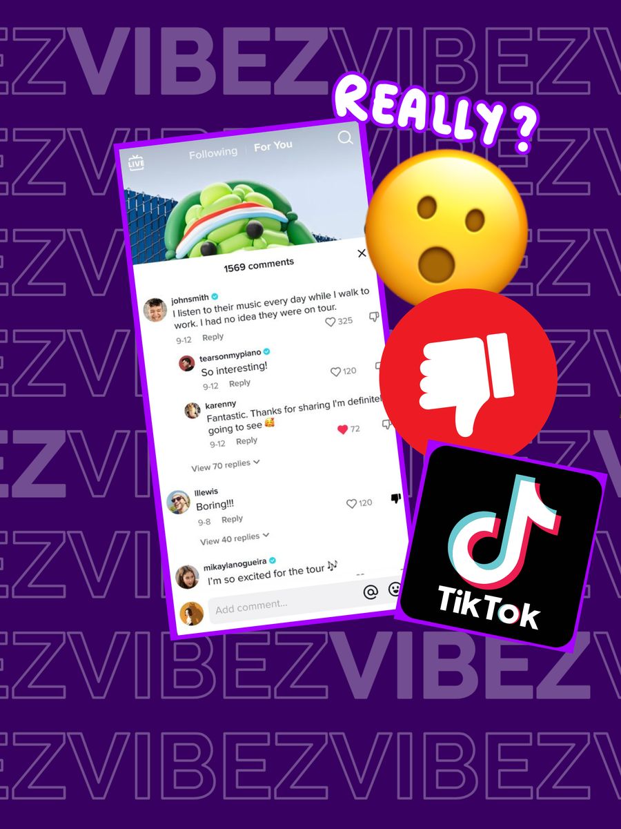 TikTok wprowadza przycisk "nie lubię"