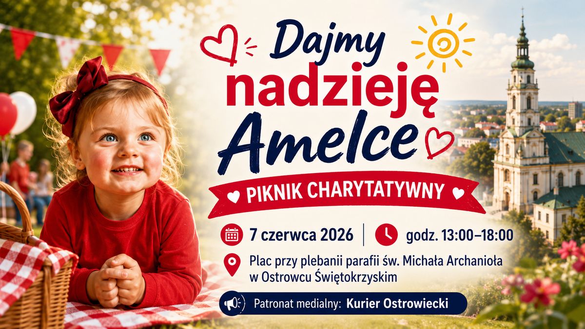 Piknik charytatywny Dajmy nadzieję Amelce