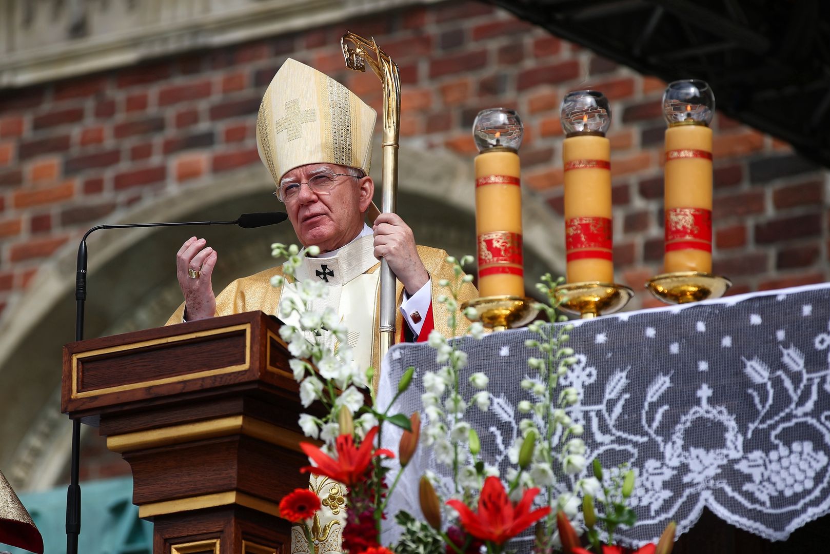 Kazanie abp. Jędraszewskiego. Nawiązał do Strajku Kobiet