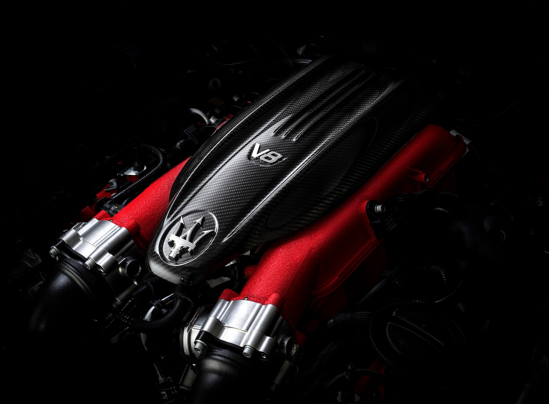 Silnik Ferrari dla Maserati V8 3,8 litra (fot. Maserati)