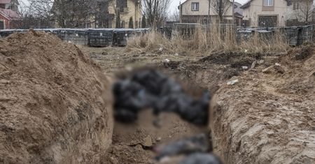 Rosyjski mord na cywilach. Wiceszef MSZ o zbrodniach na Ukraińcach w Buczy
