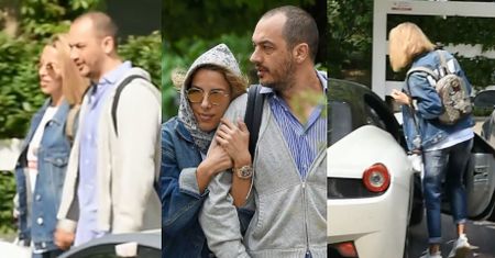 Ewa Chodakowska z ukochanym próbują wgramolić się do Ferrari za milion złotych (WIDEO)