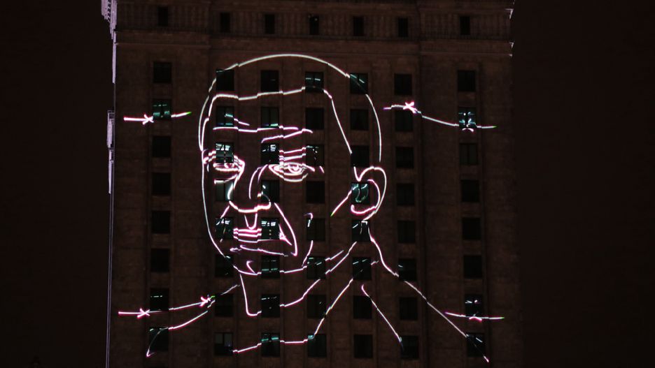 "Uwolnić Poczobuta!". Akcja solidarnościowa pod Pałacem Kultury i Nauki 