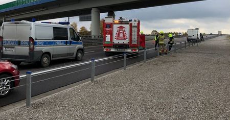 Wypadek na S19. Kobieta skoczyła z wiaduktu na obwodnicy Lublina. Zginęła na miejscu