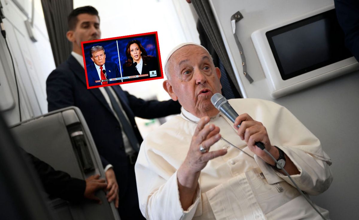 papież franciszek, wybory prezydenckie w stanach zjednoczonych, Kamala Harris, Donald Trump Franciszek o Harris i Trumpie. Oboje są przeciwko życiu