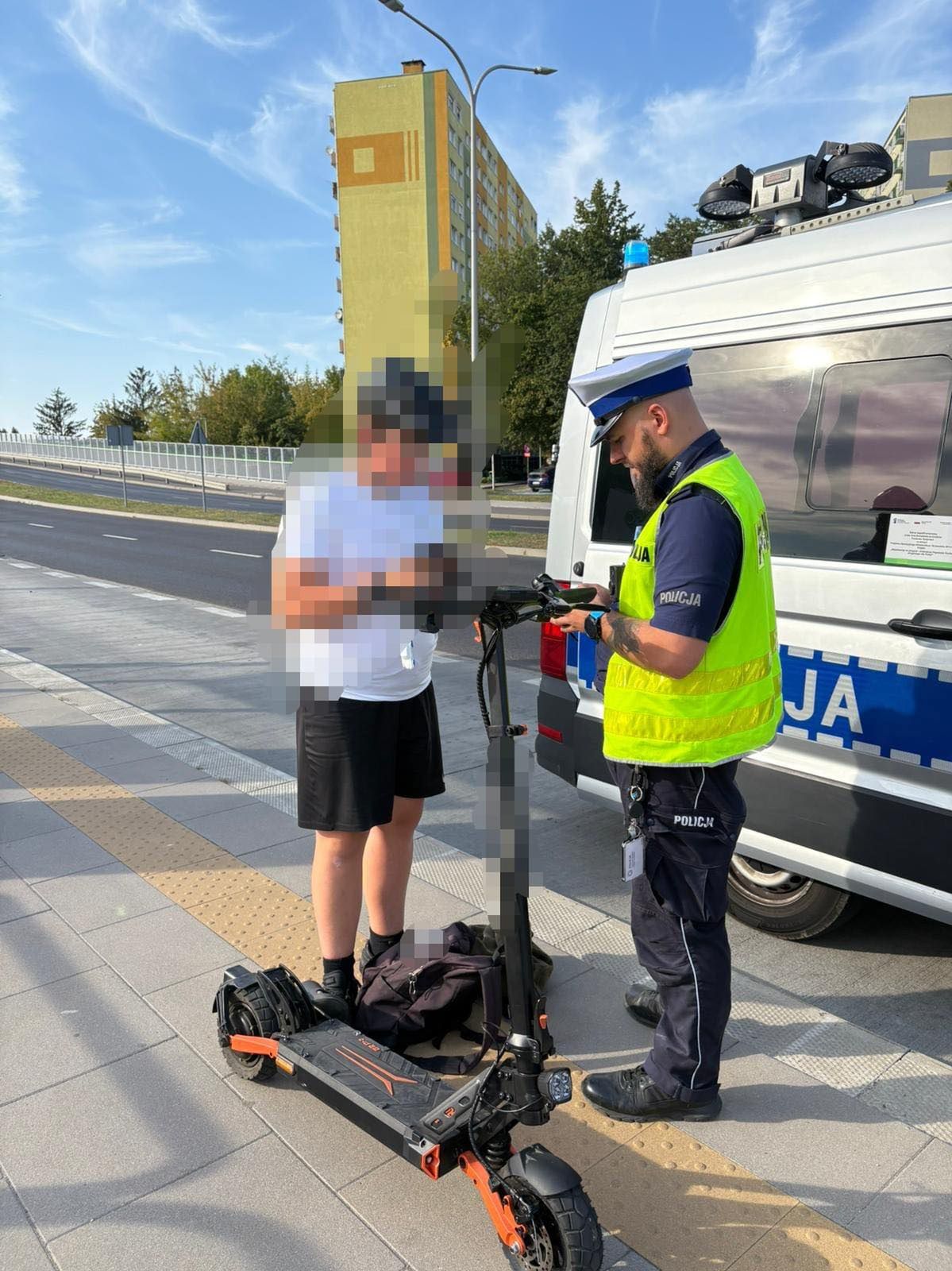 Konin: Motocykliści, rowerzyści i hulajnogi pod policyjną lupą