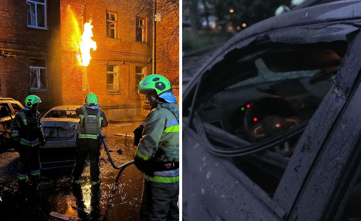 To nie była spokojna noc. Kijów pod ostrzałem