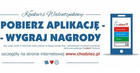 Pobierz aplikację CityAlert Chodzież i weź udział w konkursie