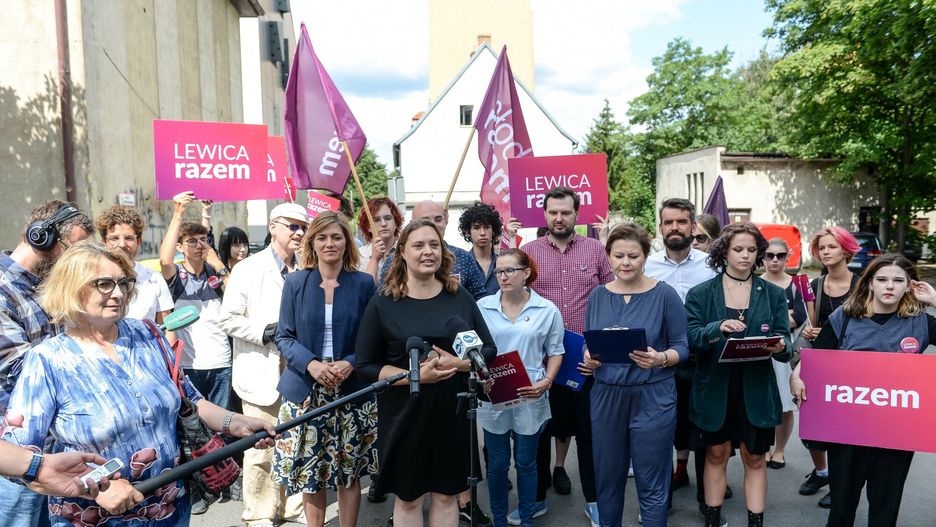 Konferencja partii Razem w Gdańsku