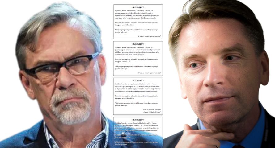 Lis i Żakowski kontra Sakiewicz. Tak przeprasza "Gazeta Polska Codziennie"