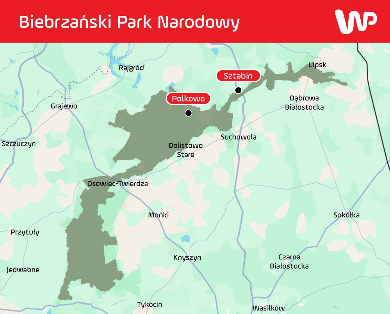  Teren Biebrzańskiego Parku Narodowego